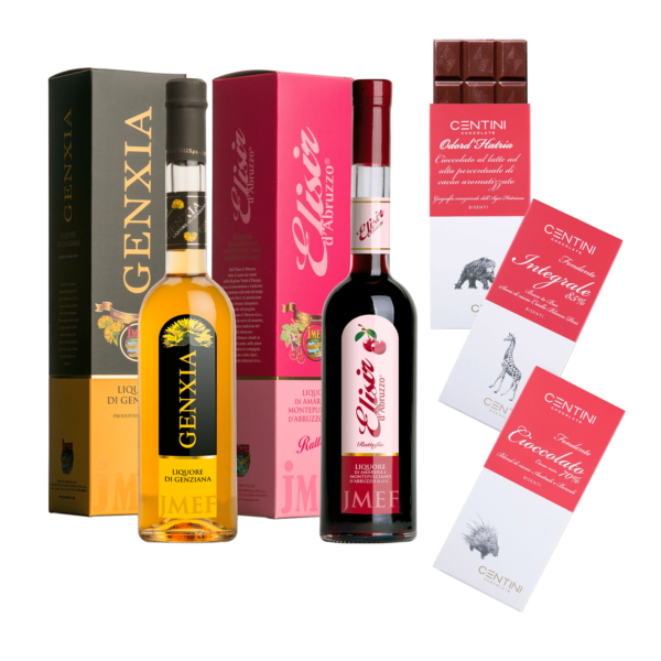 <span class="pacc">z</span> Forte, Buono e Gentile | Genxia + Elisir + 3 Cioccolato artigianale CENTINI | JMEF